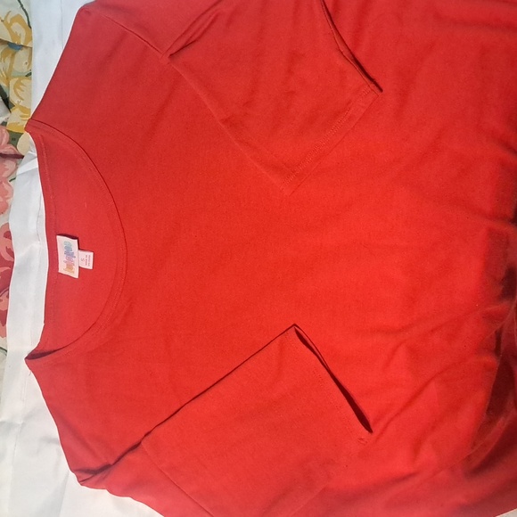 Lula Roe Red Irma - Picture 2 of 3